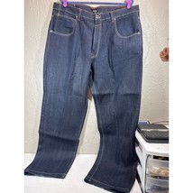 Lot 29 Jeans Mens 42x34 Y2K Loose Fit Blue Denim Baggy Embroidery Skater... - $1,437.57 MXN
