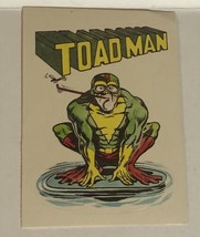 Zero Heroes Trading Card #27 Toad Man - £1.47 GBP