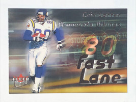 Cris Carter 2000 Fleer Ultra Fast Lane #2 Minnesota Vikings NFL Football Card - £1.10 GBP
