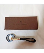 Louis Vuitton Key Ring  Silver with Black Leather NIB - $5,226.88 MXN