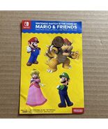 Nintendo Switch Mario &amp; Friends Promotional Use Stickers - €5,12 EUR
