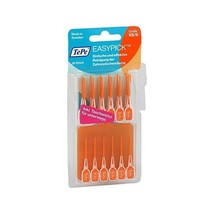TePe Easy Pick Interdental Brush, Orange, Size: XS/S, Pack of 1 x 36  - $10.00