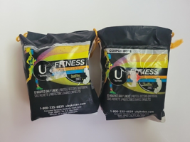 U by Kotex Fitness Wrapped Daily Liners DuoFlex Zones 2 pack 20 Liner Total - £11.35 GBP