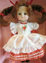 Vintage 8&quot;  Li’l Innocents Effanbee doll Mary Sue 1988 Figurine PLASTIC ... - £17.17 GBP