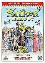 The Shrek Trilogy DVD (2007) Andrew Adamson Cert U 3 Discs Pre-Owned Region 2 - £14.92 GBP
