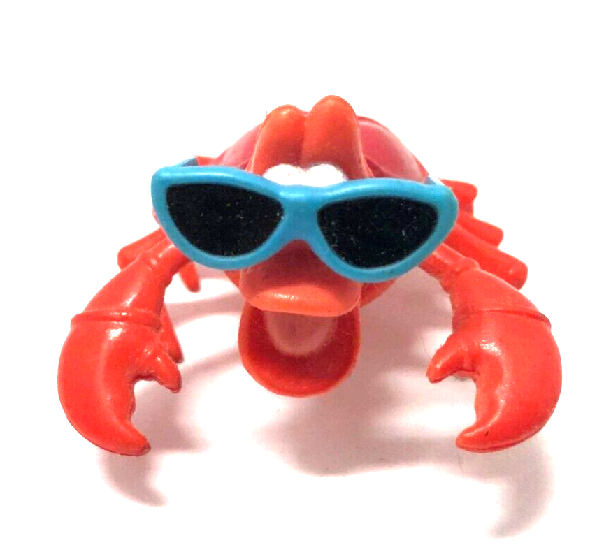 Disney The Little Mermaid 2&quot; SEBASTIAN THE CRAB with Sunglasses PVC Figure - $6.93