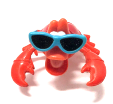 Disney The Little Mermaid 2" Sebastian The Crab With Sunglasses Pvc Figure - £5.53 GBP