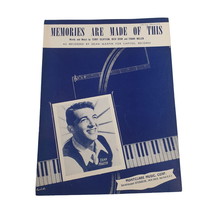 Memories Are Made Of This 1955 Vintage Sheet Music Piano Voice Easy Listening - £11.21 GBP