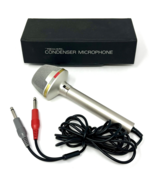 Vintage Realistic Condenser Microphone Silver - $24.69