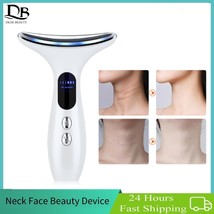 Neck Beauty Device Micro-current LED Photon Firming Rejuvenating Anti Wr... - £17.82 GBP