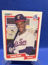 Sammy Sosa 1990 Fleer Baseball Card 548 - £1,758.58 GBP