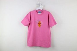 Vtg 90s Disney Womens Medium Distressed Winnie the Pooh Butterfly T-Shirt USA - $44.50