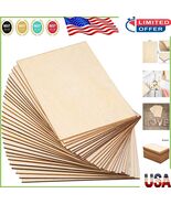 Eco-Friendly 60 Pack of 6x4 Inch Blank Wood for Crafting &amp; Customizing - $53.14 CAD