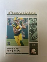 Christian Watson 2022 Panini Chronicles RC #39 Packers - £1.39 GBP