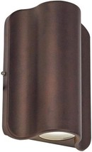 Trans Globe LED-40971 BZ Crescent - 7&quot; 6W 1 LED Outdoor Dual Pocket Lantern - $97.02