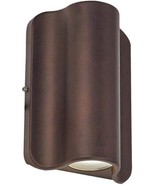 Trans Globe LED-40971 BZ Crescent - 7&quot; 6W 1 LED Outdoor Dual Pocket Lantern - $97.02