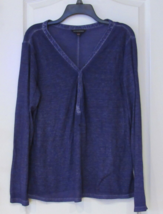 Rock &amp; Republic Long Sleeve Lightweight Henely PLUM Women&#39;s Sz XS NWT MS... - $16.38