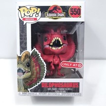 Funko Pop Movies Jurassic Park 25th Anniversary 550 Dilophosaurus Target NEW - £23.21 GBP