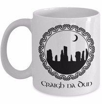 Outlander Mug Gift Standing Circle Craigh Na Dun Sassenach Claire JAMMF - £15.44 GBP