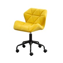 Eldon Diamond Tufted Adjustable Swivel Office Chair, Yellow - $104.93