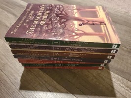 The Chronicles  of Narnia 1-7 Series C.S. Lewis Book Boxed Paperback Set USED - £17.80 GBP
