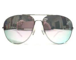 REVO Sunglasses RE3087 03 WINDSPEED Silver Aviators with Mirrored Lenses - $93.28