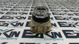 Square D KA-1 SER.J Contact Block with Black Push Button Switch  - $13.70