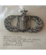 USAF SENIOR AIR TRAFFIC CONTROLLER QUAL BADGE NIP REGULAR SIZE:K5 - $6.70 CAD