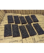 HO scale coal loads for AHM ore jenny - Handmade Set Of 10 - $12.50
