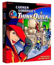 Carmen Sandiego&#39;s Think Quick Challenge (Jewel Case) - £8.80 GBP