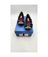 Vera Wang Simply Vera Madison Glitter ballet Flats Black &amp; White size 6.... - $49.99