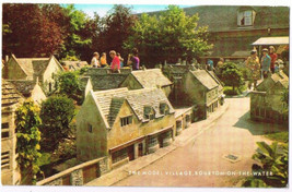 England Postcard Bourton On The Water The Model Village - £2.32 GBP