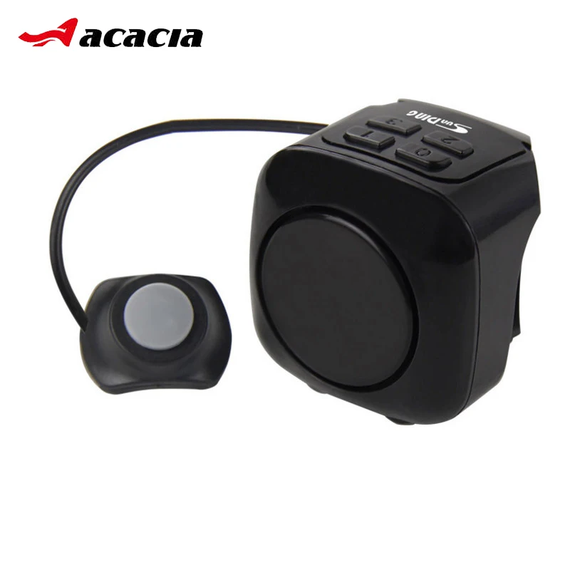 2 in 1 Bicycle Bell+Warn Alarm Password Anti-theft Warning Electric Horn MTB Roa - £65.85 GBP