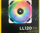 Corsair - CO-9050091-WW - LL120 RGB 120mm Dual Light Loop Fan - White - $49.95