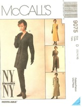 McCall&#39;s 9075 Misses Petite-able Unlined Jacket, Dress &amp; Pants 12,14,16 UNCUT FF - £9.16 GBP