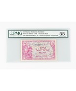 1948 Alemania - Federal República 2 Deutsche Marca Recoger #3a PMG Au 55 - $839.22 CAD