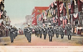 1908 Rumford Falls Maine-Lewiston Commander Drill Squad-Military Postcard-
sh... - £8.41 GBP