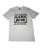 Unisex Cotton God Got Me Design T-Shirt (US, Alpha, Large, Regular, Regu... - $24.95