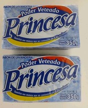 Princesa Laundry Bar Soap ( Jabon Lavanderia De Barra ) 4 Of 350g Each F... - $445.24 MXN