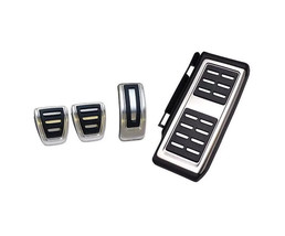 Audi A3 8V TT Stainless Steel Pedal Caps Footrest Set 8V1064200A - £122.17 GBP