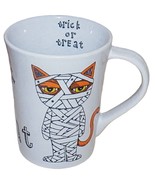Halloween Trick or Treat Ursula Dodge Signature Housewares Kitty Coffee ... - £26.06 GBP