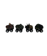 Dinosaur Head Monster Truck Small Pullback Car Toys Lot of 4 Stocking St... - $283.06 MXN