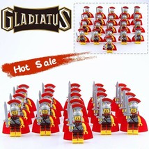 21Pcs/Set Medieval Roman Military Centurion Rome Soldiers Minifigures Toys - £25.79 GBP