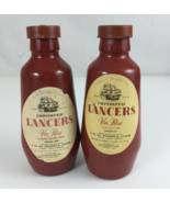 Vintage 1970&#39;s Imported Lancers Vin Rose Glass Wine Bottle Salt &amp; Pepper... - €16,61 EUR
