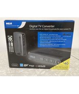 RCA Digital TV Converter DTA800B1 Black Analog Pass Through. Open Box - £23.05 GBP