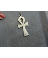 Hallmarked Antique Silver Ankh Cross ESTATE PIECE - $566.69 MXN