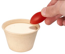 2oz Compostable Souffle Portion Cup, Disposable Condiment Sample Shot Cup 400pcs - £31.28 GBP