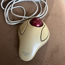 Kensington Orbit Vintage Track Ball Mouse Model 64226 USB Wired Red Ball - $49.49