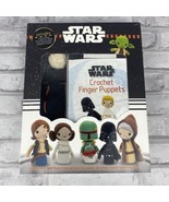Star Wars Crochet Finger Puppets Luke Skywalker Darth Vader Kit Read Des... - £12.74 GBP