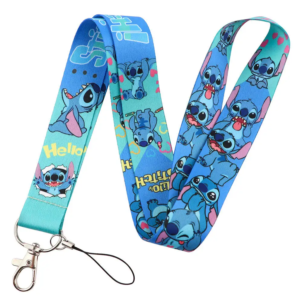 Cute Alien and Angel Credential Holder Cartoon Lanyards for Key Neck Str... - $5.31 CAD